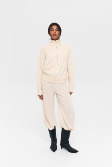Zip-up cardigan Songe